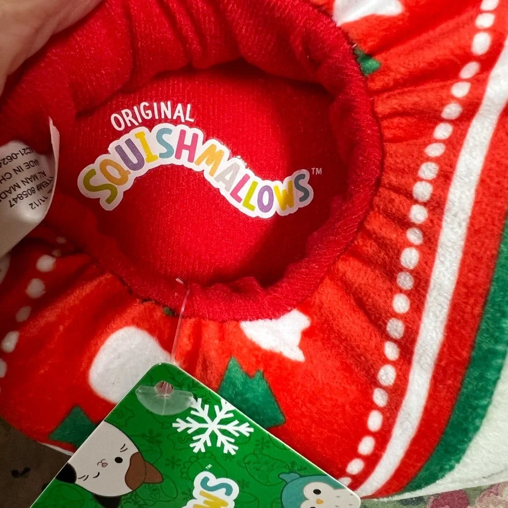 Squishmallows Cat Slippers